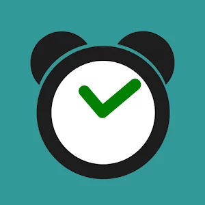 Alarm and pill icon